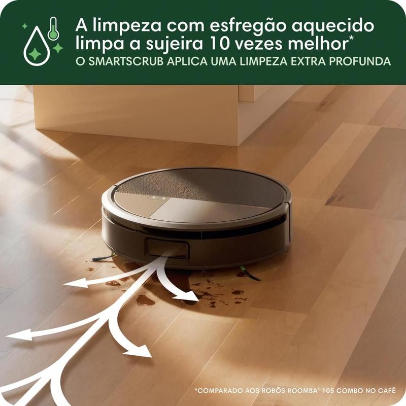 Robô Aspirador, 2 em 1, iRobot - Roomba Max Combo 705+ com Base